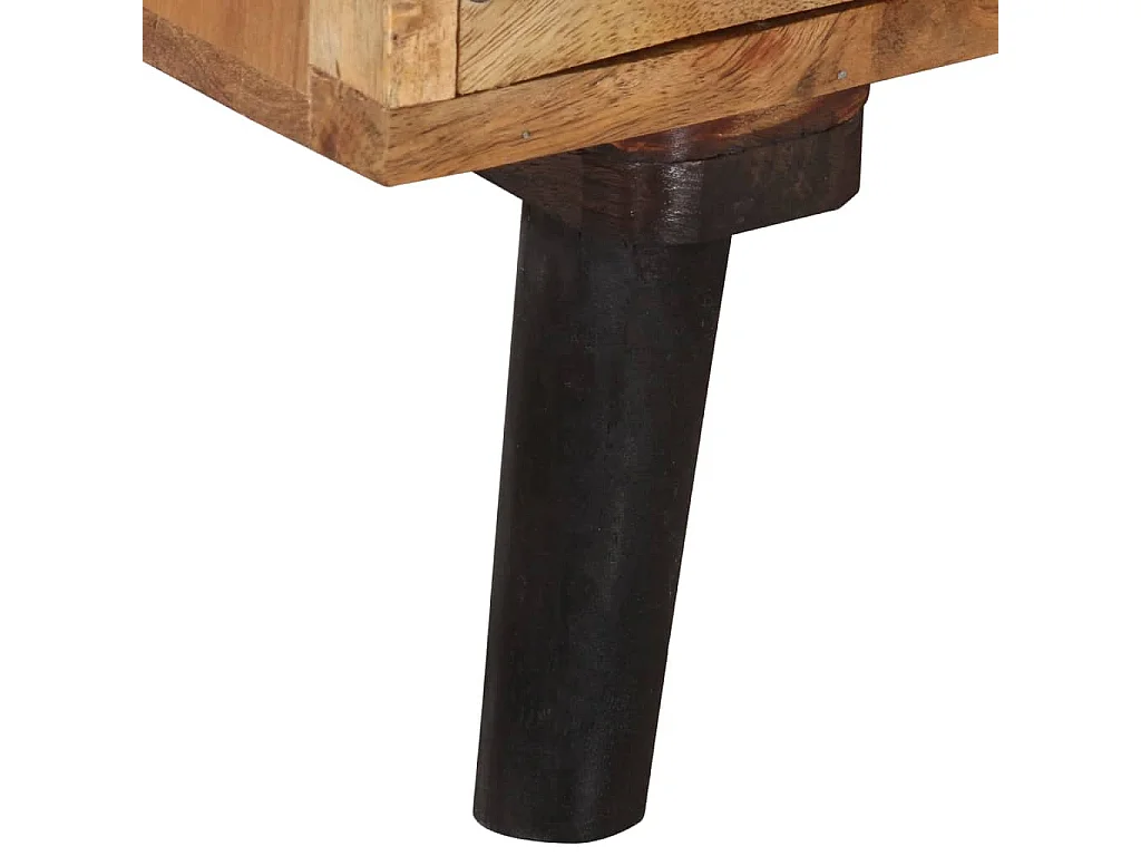 Meuble TV 145x35x35 cm Bois d'acacia massif