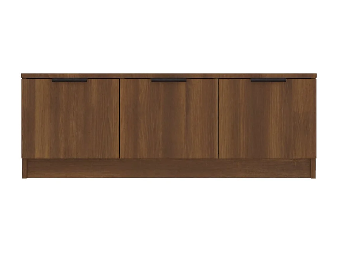 Móvel p/ TV 102x35x36,5 cm madeira processada carvalho castanho