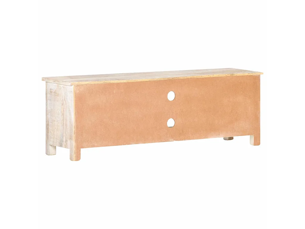 Meuble TV 120x30x40 cm Bois d'acacia brut
