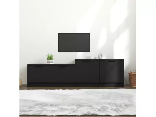 Kauf Unique TV-Schrank Schwarz 158,5x36x45 cm Holzwerkstoff