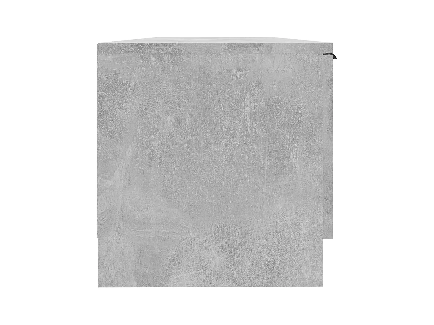 TV-Schrank Betongrau 102x35x36,5 cm Holzwerkstoff