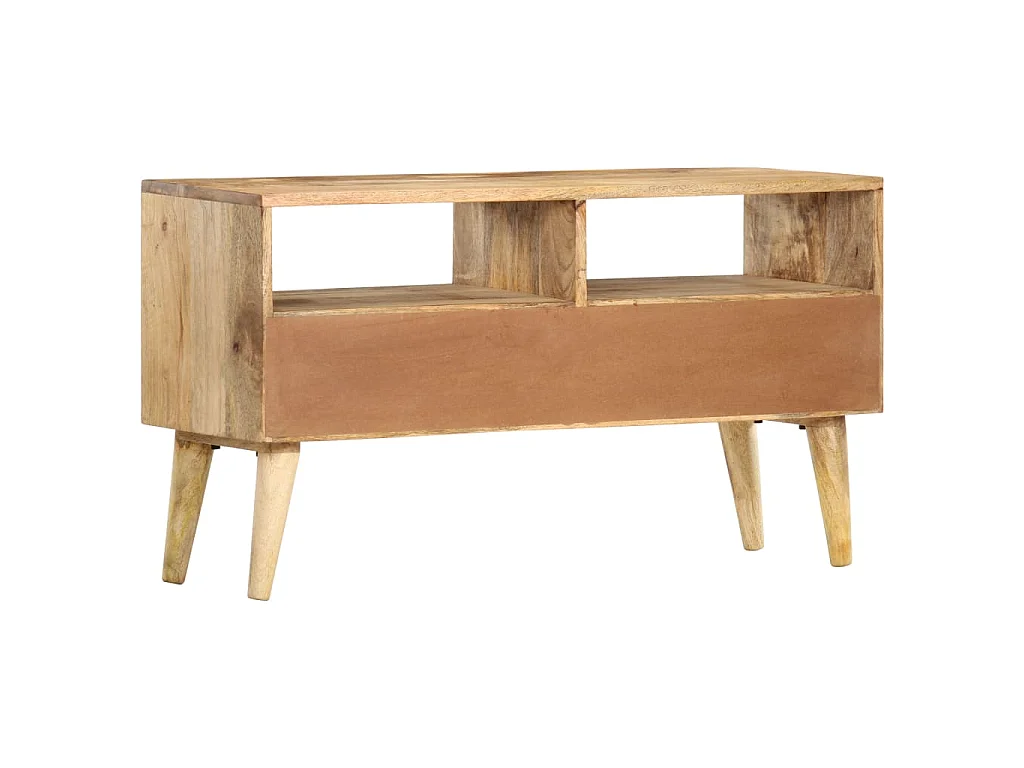 TV-Schrank 90 x 30 x 50 cm Massivholz Mango