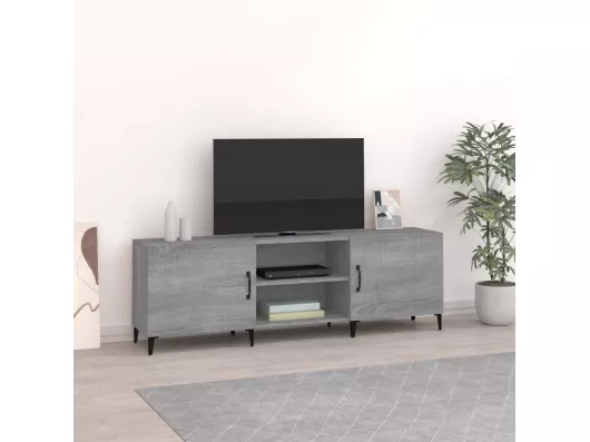 Kauf Unique TV-Schrank Grau Sonoma 150x30x50 cm Holzwerkstoff