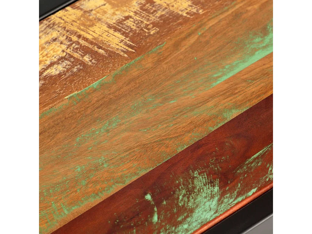 Mobile Porta TV 150x30x40 cm in Legno Massello di Recupero