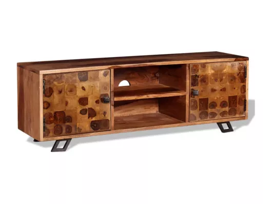 Kauf Unique Fernsehschrank Massivholz 120x30x40 cm