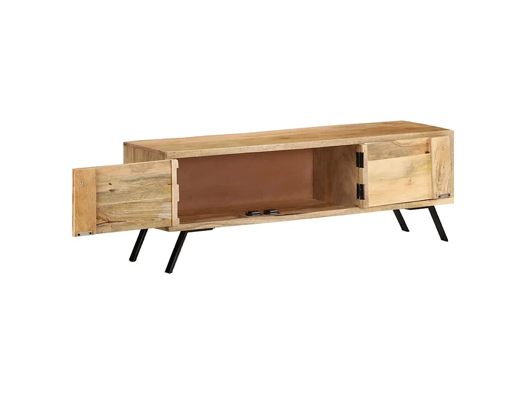 TV-Schrank 110x30x40 cm Mango Massivholz