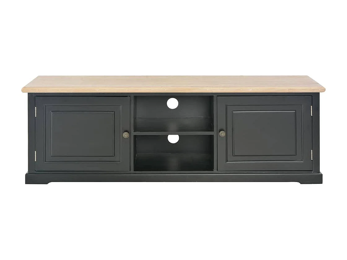 TV-Schrank Schwarz 120×30×40 cm Holz