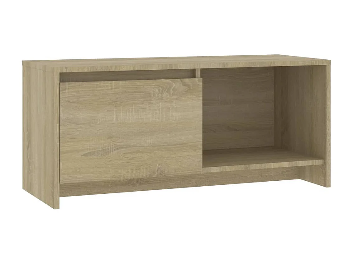 Meuble TV Chêne sonoma 90x35x40 cm Bois d'ingénierie