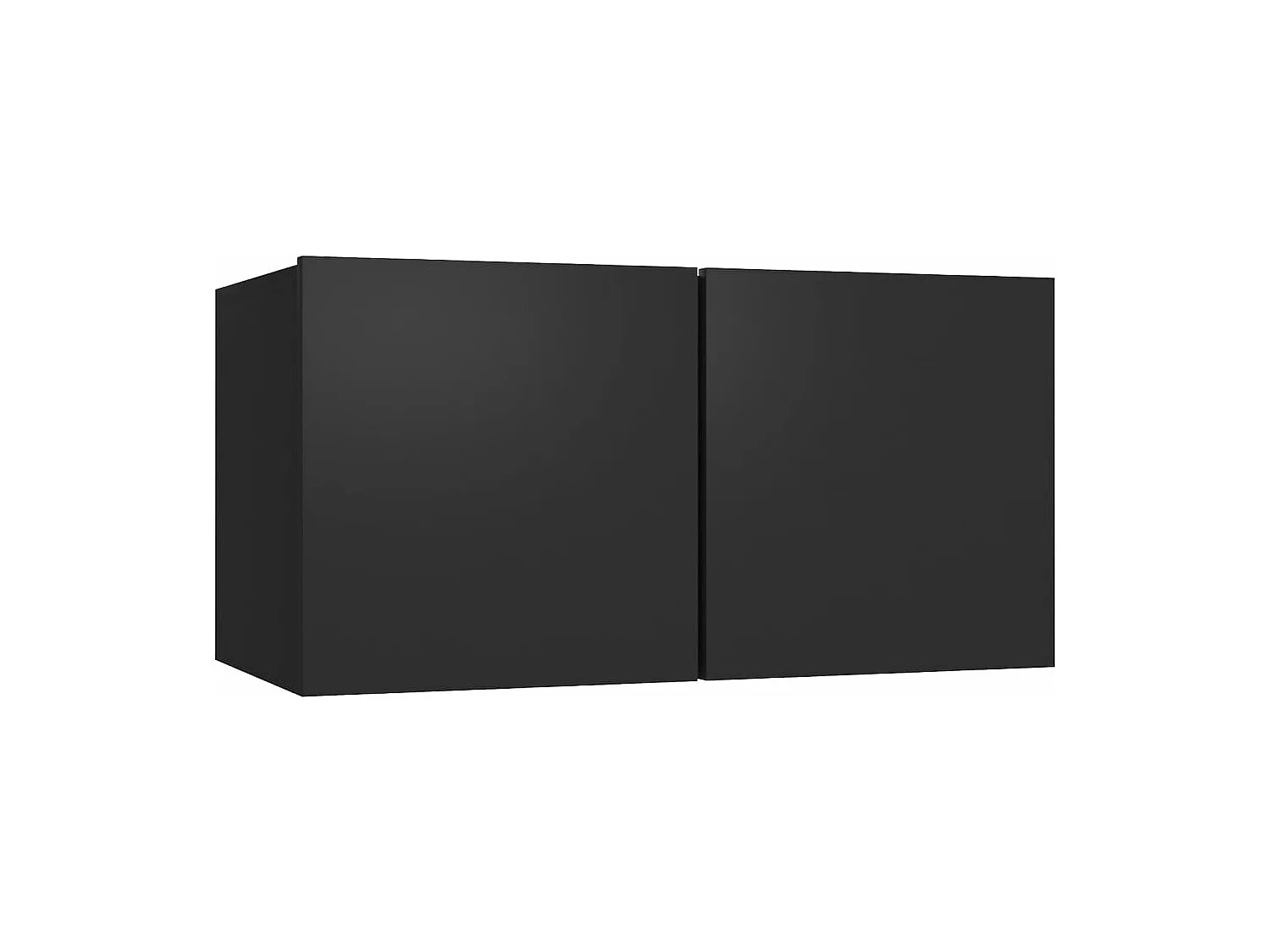 10 pcs conjunto de móveis de TV derivados de madeira preto