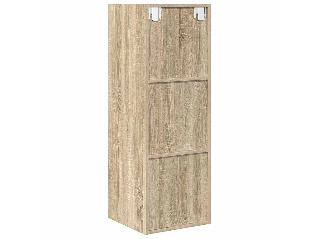 TV-Wandschrank Sonoma-Eiche 37x37x107 cm Holzwerkstoff