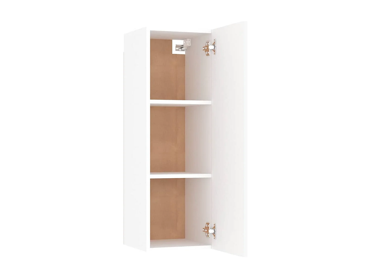 Meubles TV 2 pcs Blanc 30,5x30x90 cm Bois d’ingénierie