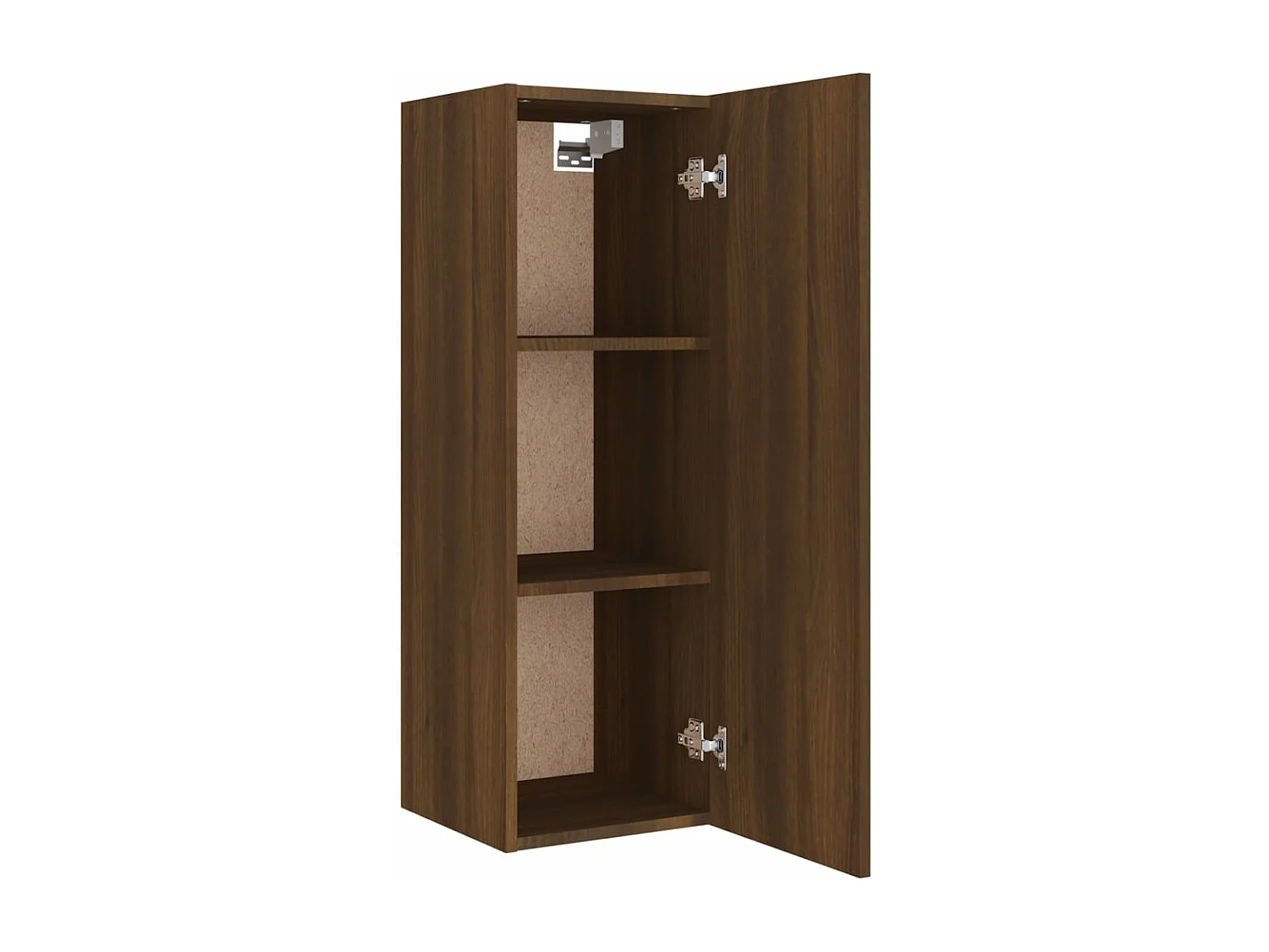 5-tlg. TV-Schrank-Set Braun Eichen-Optik Holzwerkstoff