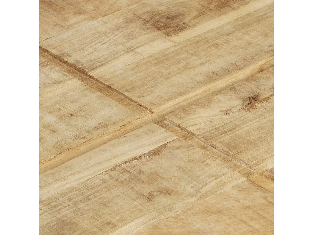 Table basse 80x80x28 cm Bois de manguier massif