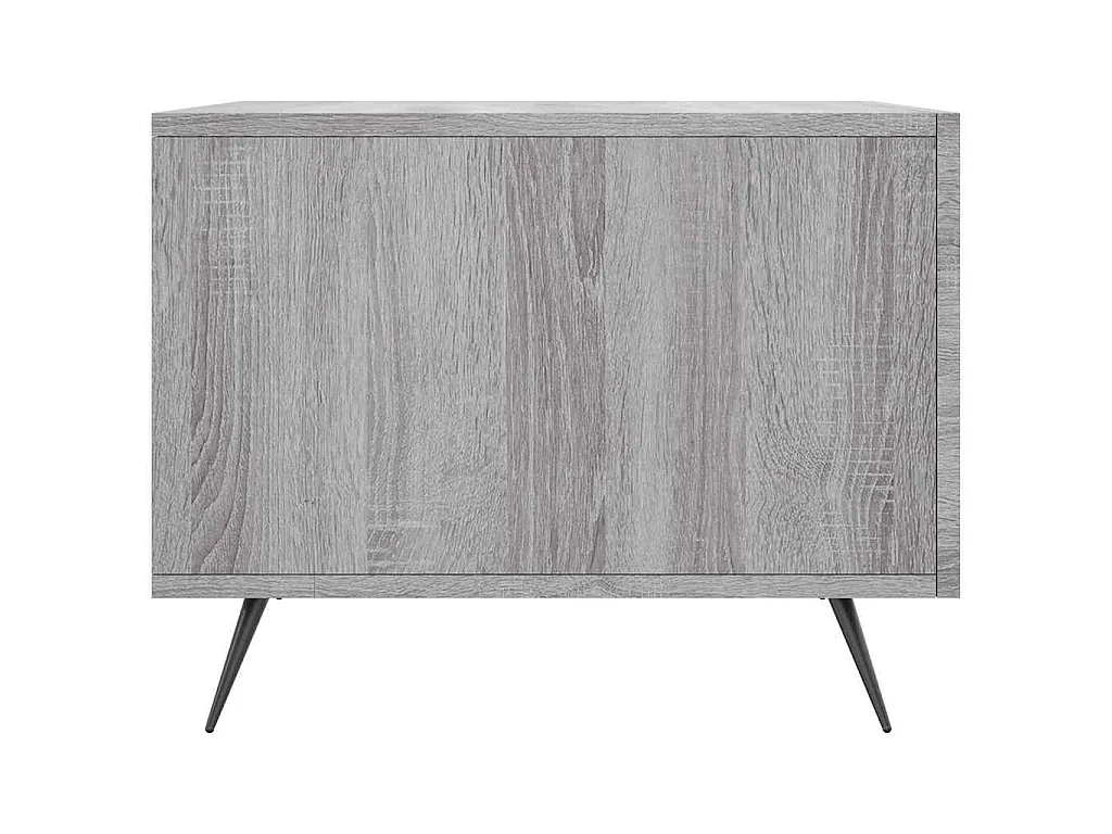 Tavolino da Salotto Grigio Sonoma 50x50x40 cm Legno Multistrato