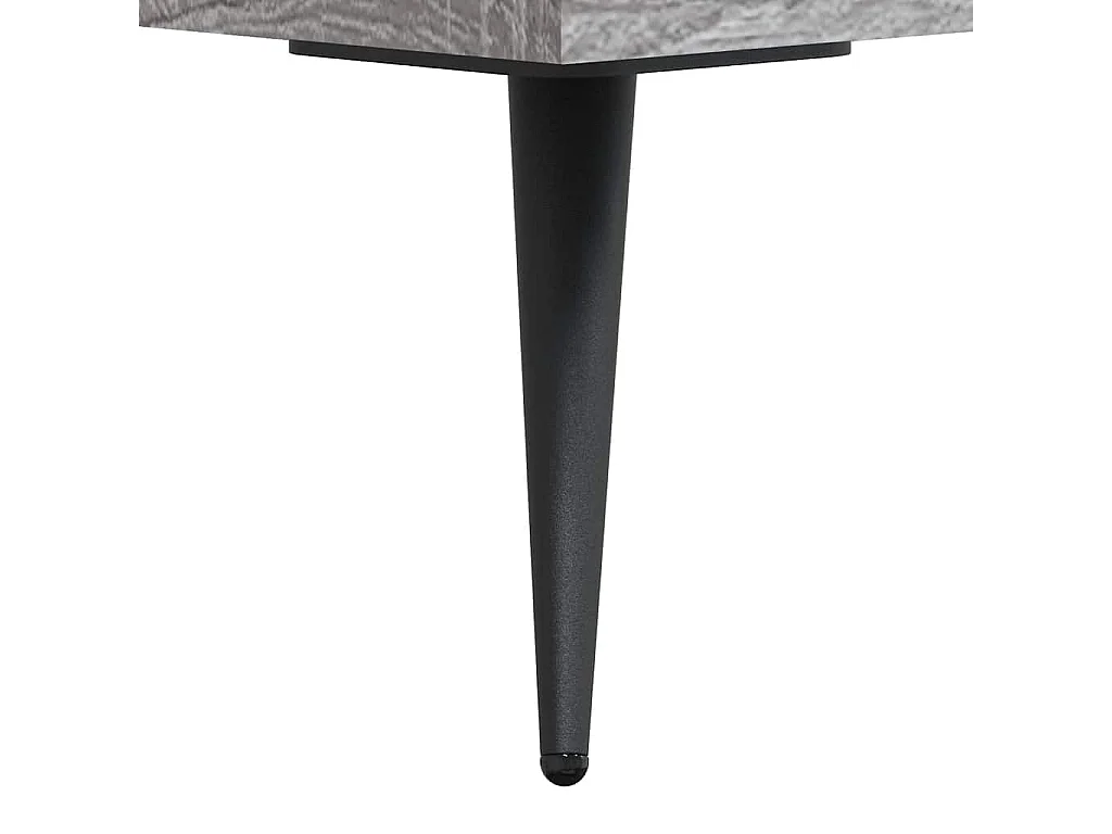 Tavolino da Salotto Grigio Sonoma 50x50x40 cm Legno Multistrato