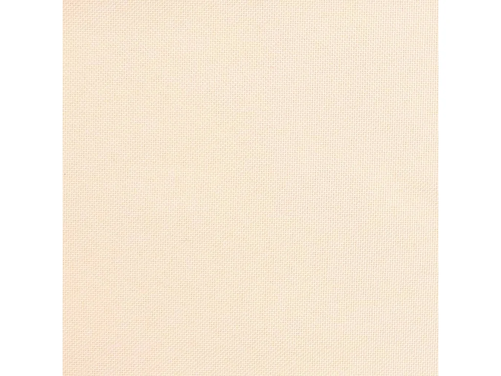 Schaukelstuhl Creme Stoff