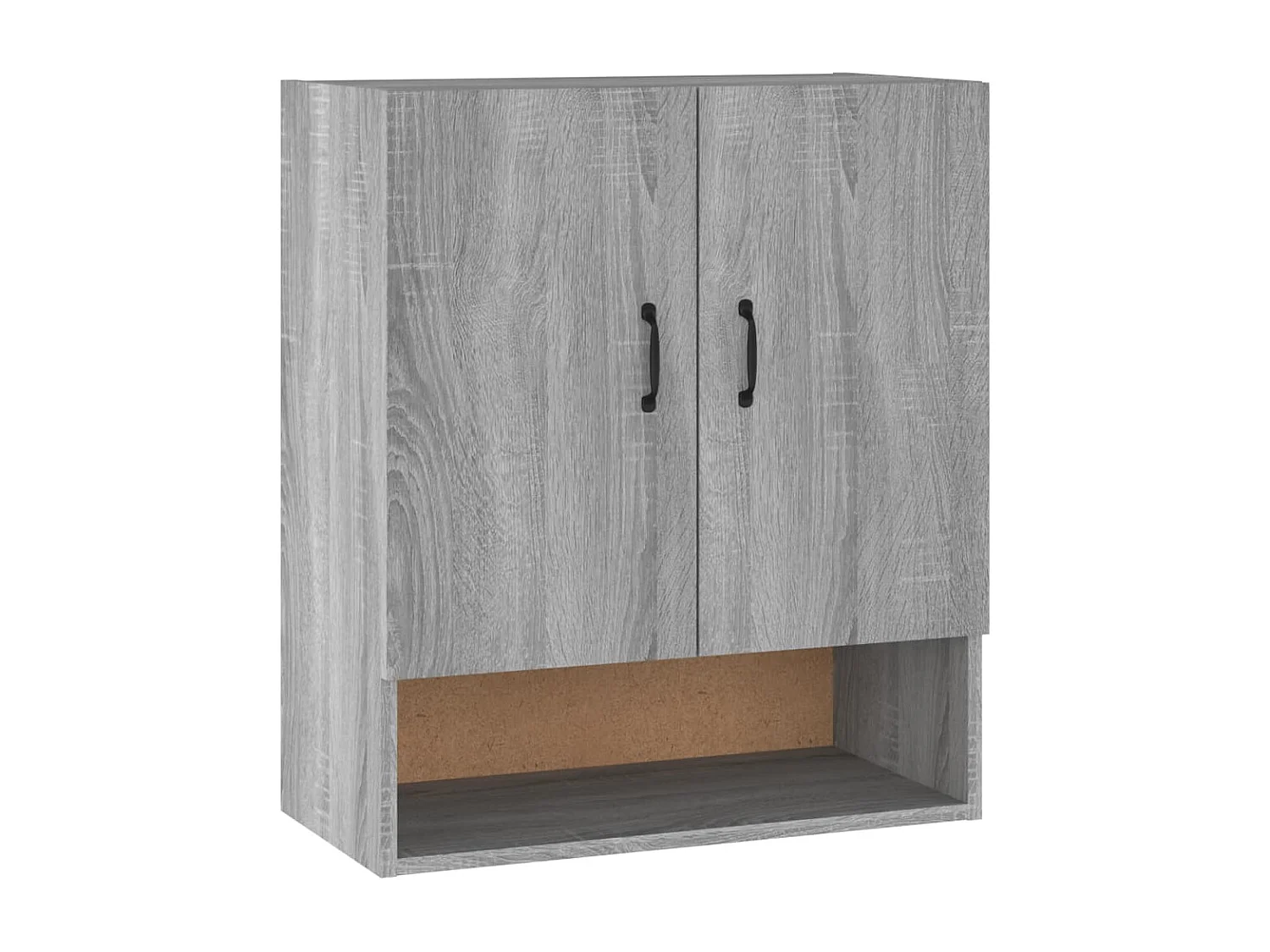 Armoire murale Sonoma gris 60x31x70 cm Bois d'ingénierie