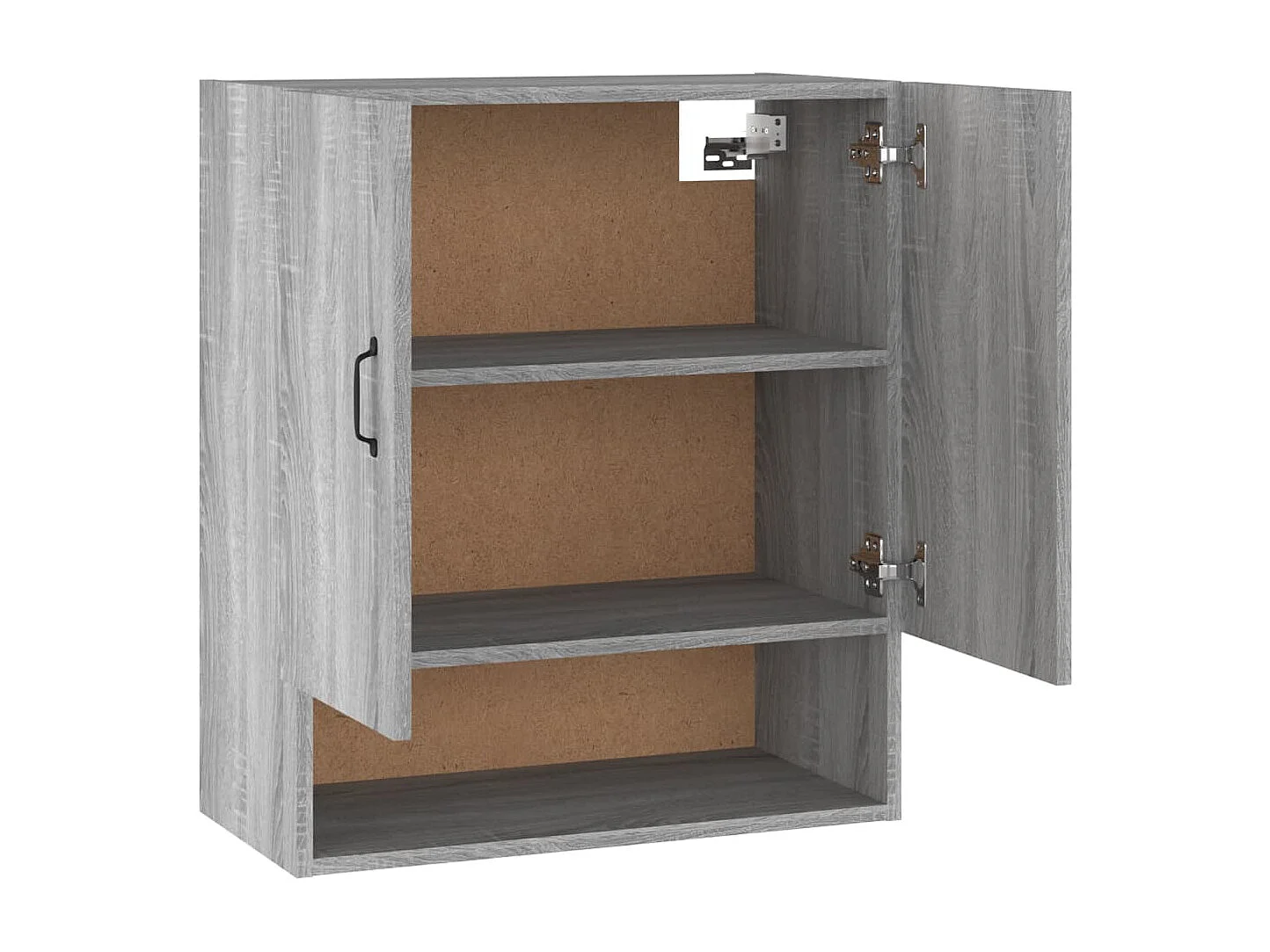 Armoire murale Sonoma gris 60x31x70 cm Bois d'ingénierie