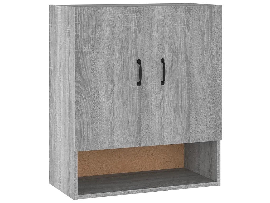 Armoire murale Sonoma gris 60x31x70 cm Bois d'ingénierie