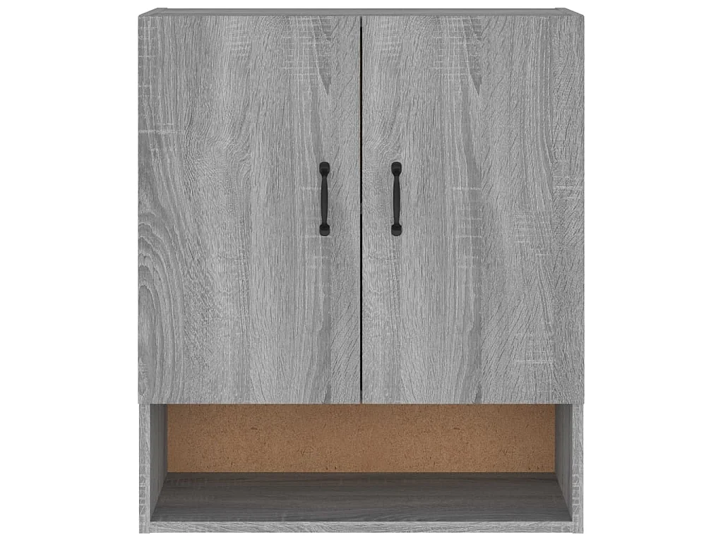 Armoire murale Sonoma gris 60x31x70 cm Bois d'ingénierie