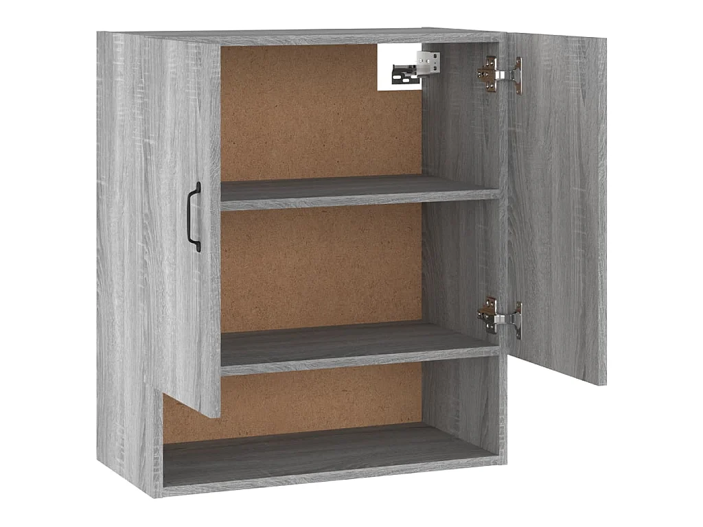 Armoire murale Sonoma gris 60x31x70 cm Bois d'ingénierie