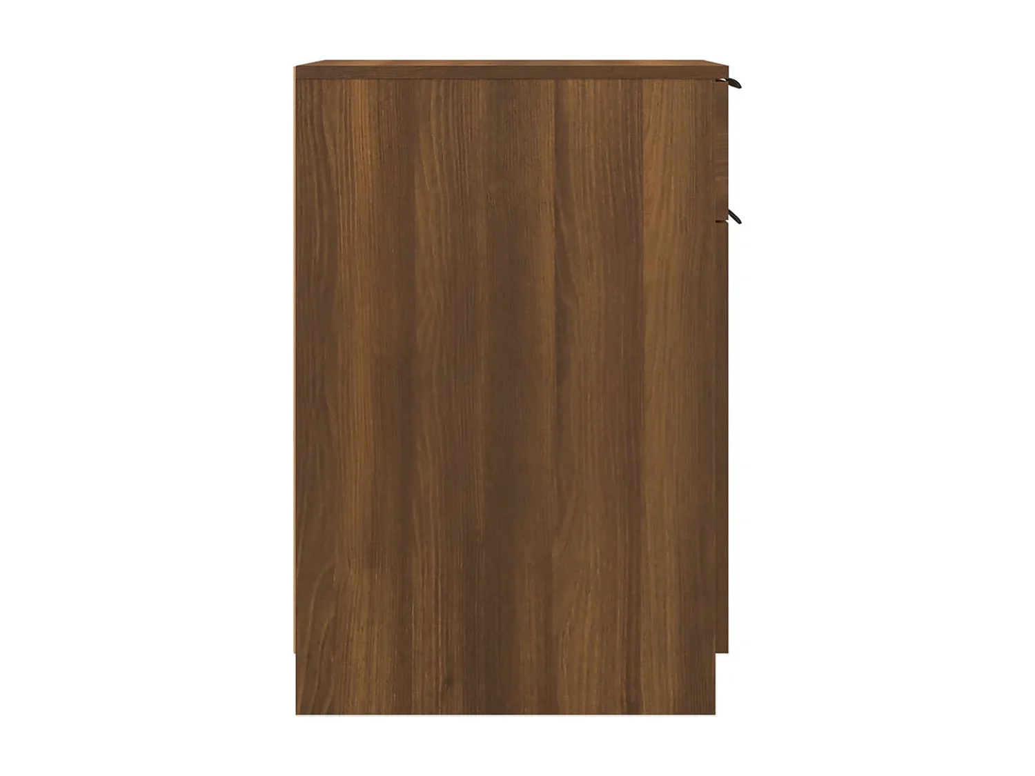 Bureaukast 33,5x50x75 cm bewerkt hout bruin eikenkleur