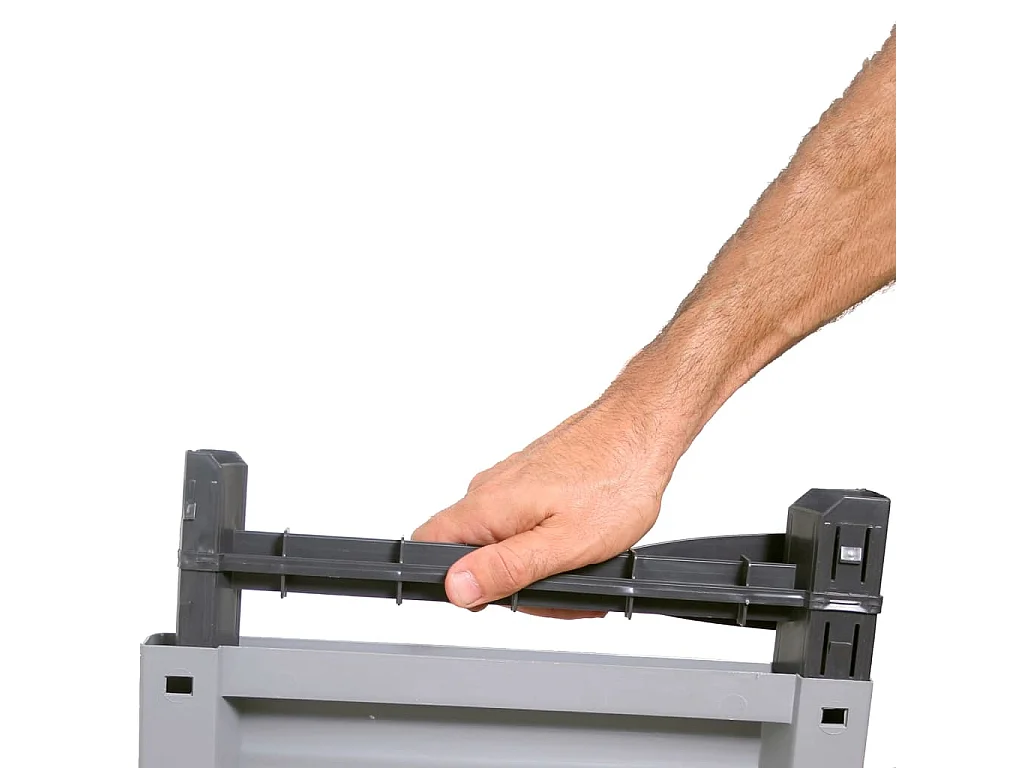 Armoire en plastique 68x39x171,5 cm