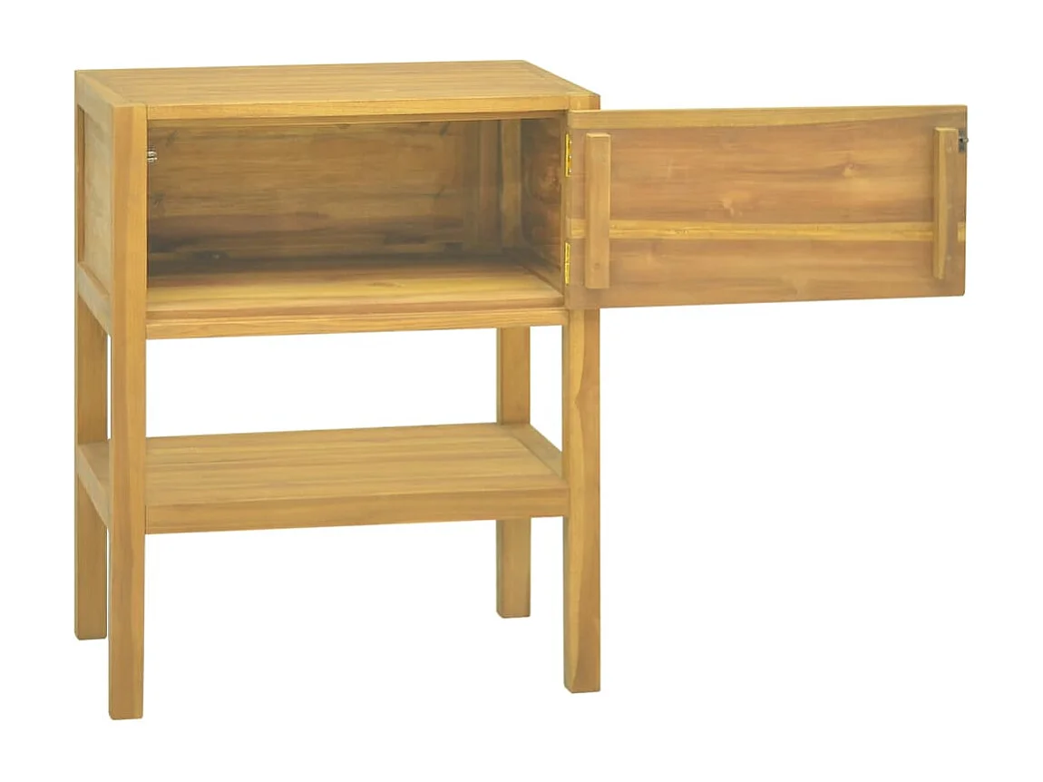 Armoire de salle de bain 60x40x75 cm Bois de teck solide