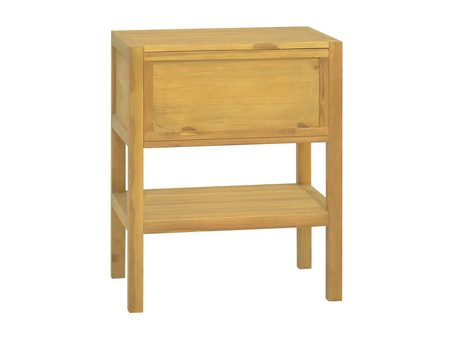 Armoire de salle de bain 60x40x75 cm Bois de teck solide
