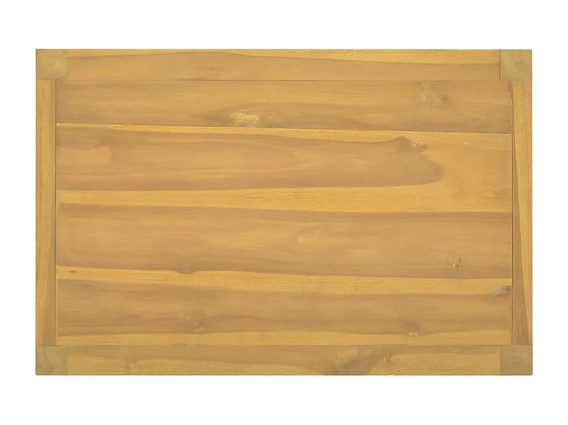 Armoire de salle de bain 60x40x75 cm Bois de teck solide
