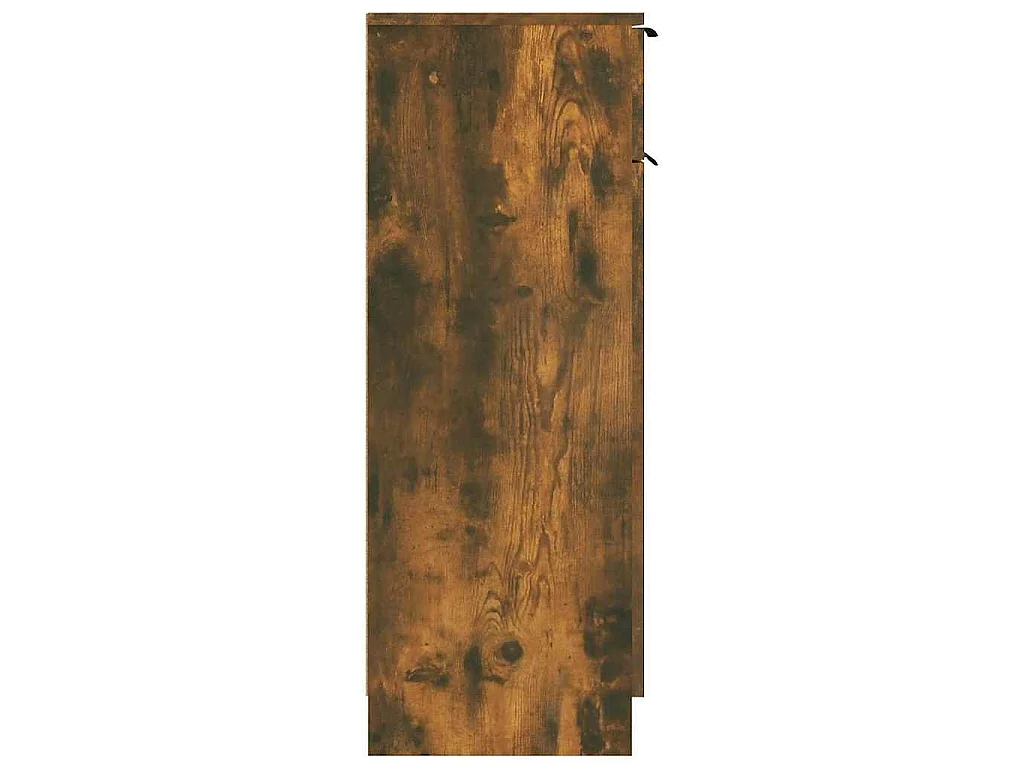 Badschrank Räuchereiche 32x34x90 cm Holzwerkstoff