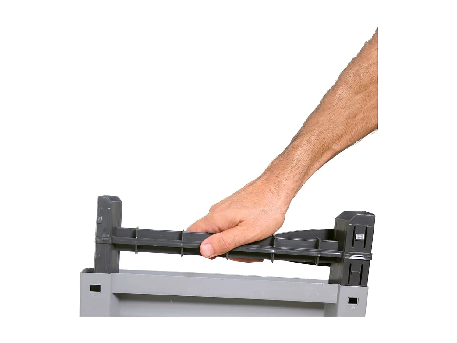 Armário de plástico 65x45x97 cm