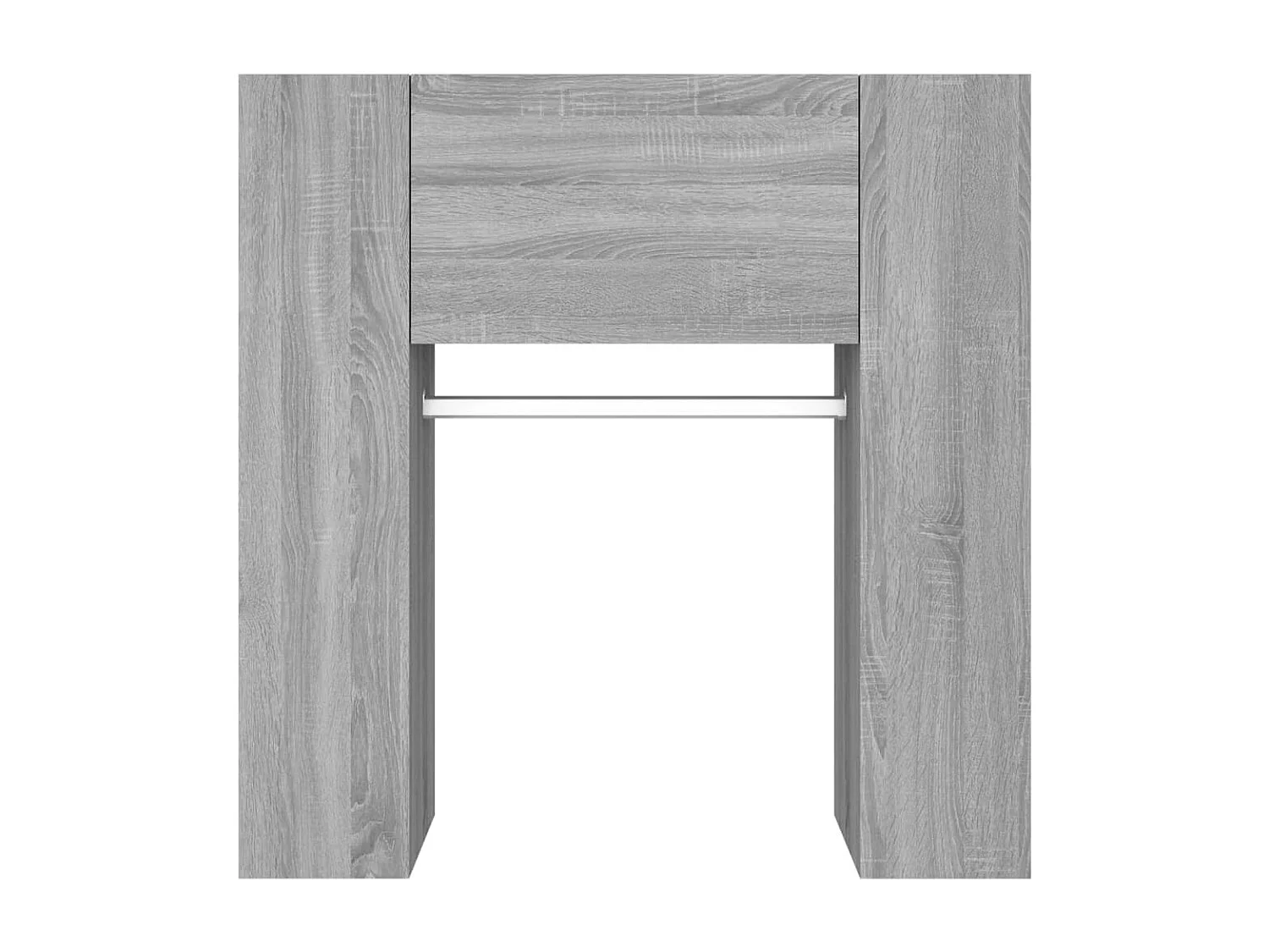 Armoire de couloir Sonoma gris 97,5x37x99 cm Bois d'ingénierie