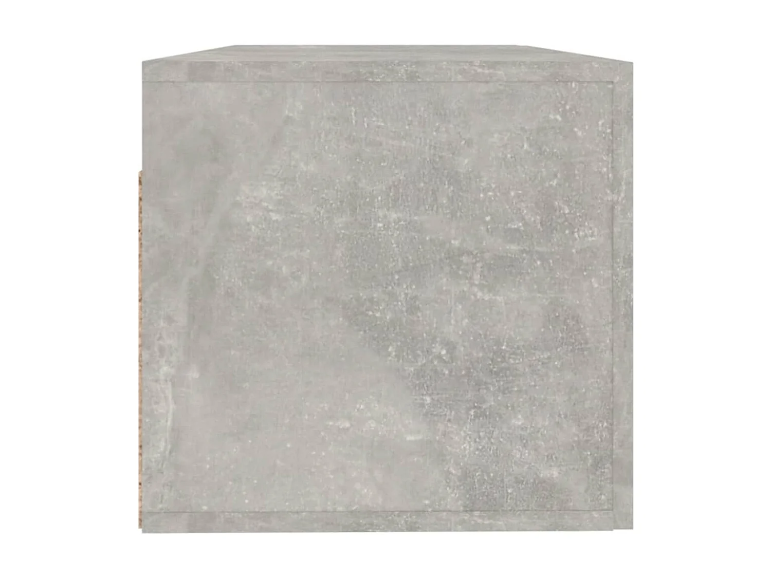 Armoire murale Gris béton 100x36,5x35 cm Bois d'ingénierie