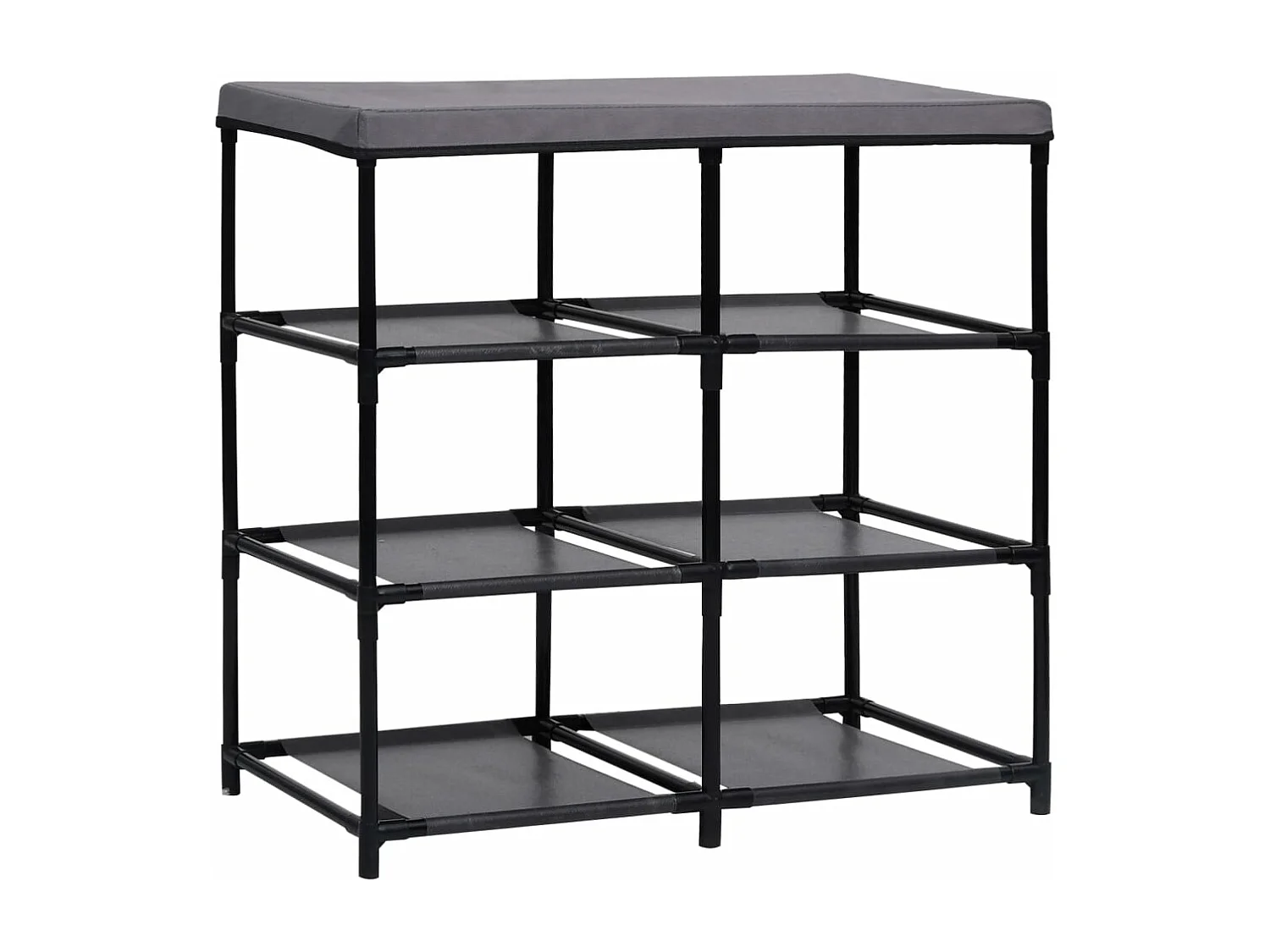 Armoire de rangement à 6 tiroirs 55x29x55 cm Gris Acier