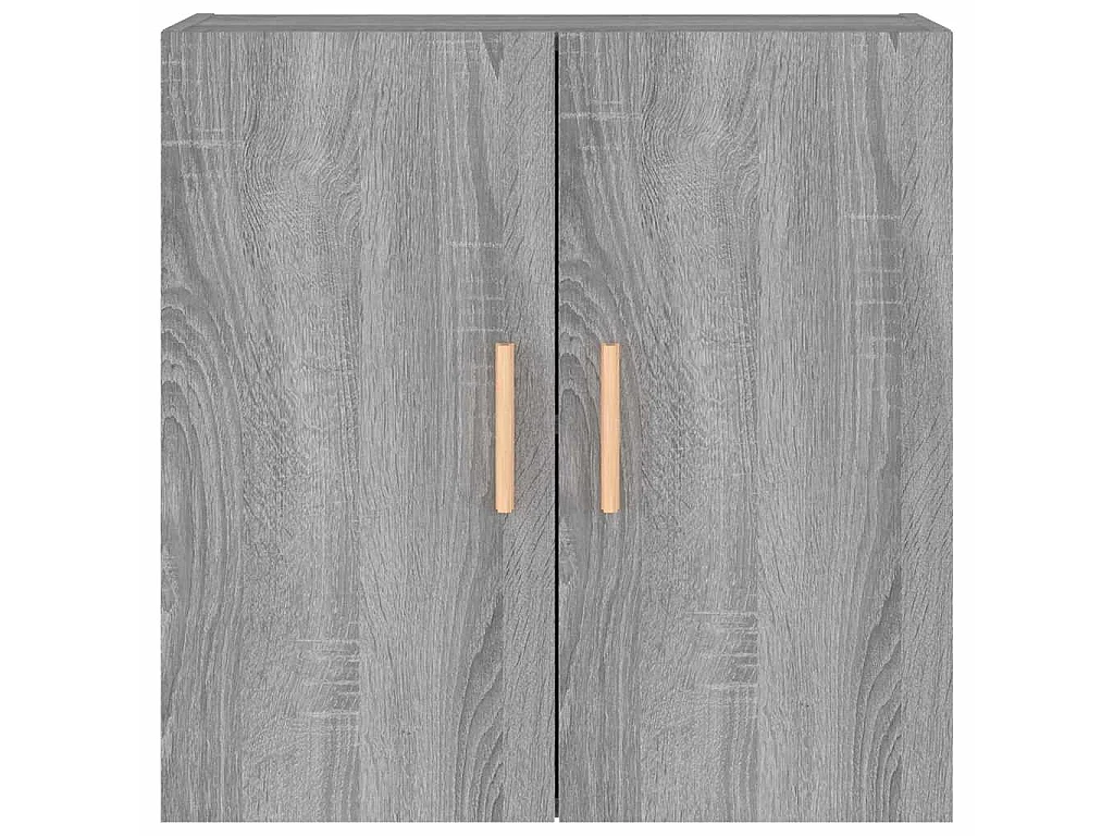 Mobile Pensile Grigio Sonoma 60x30x60 cm Legno Multistrato