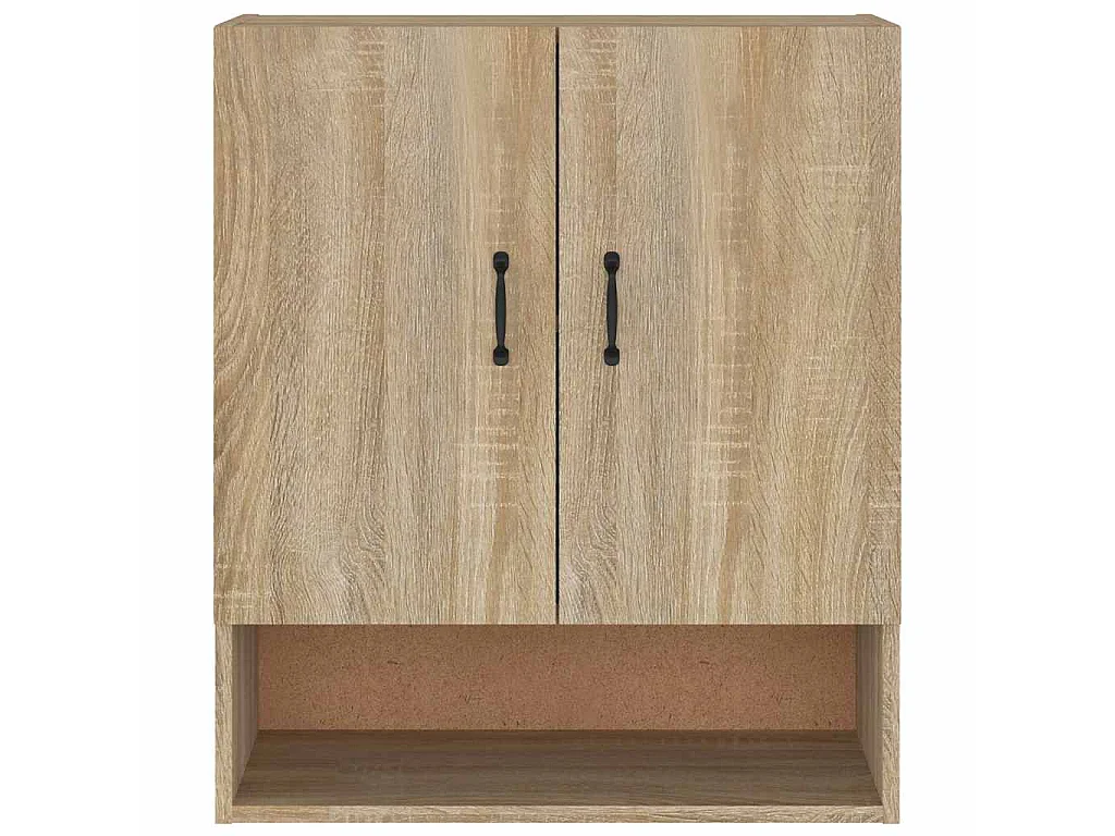 Armario de pared madera contrachapada roble sonoma 60x31x70 cm