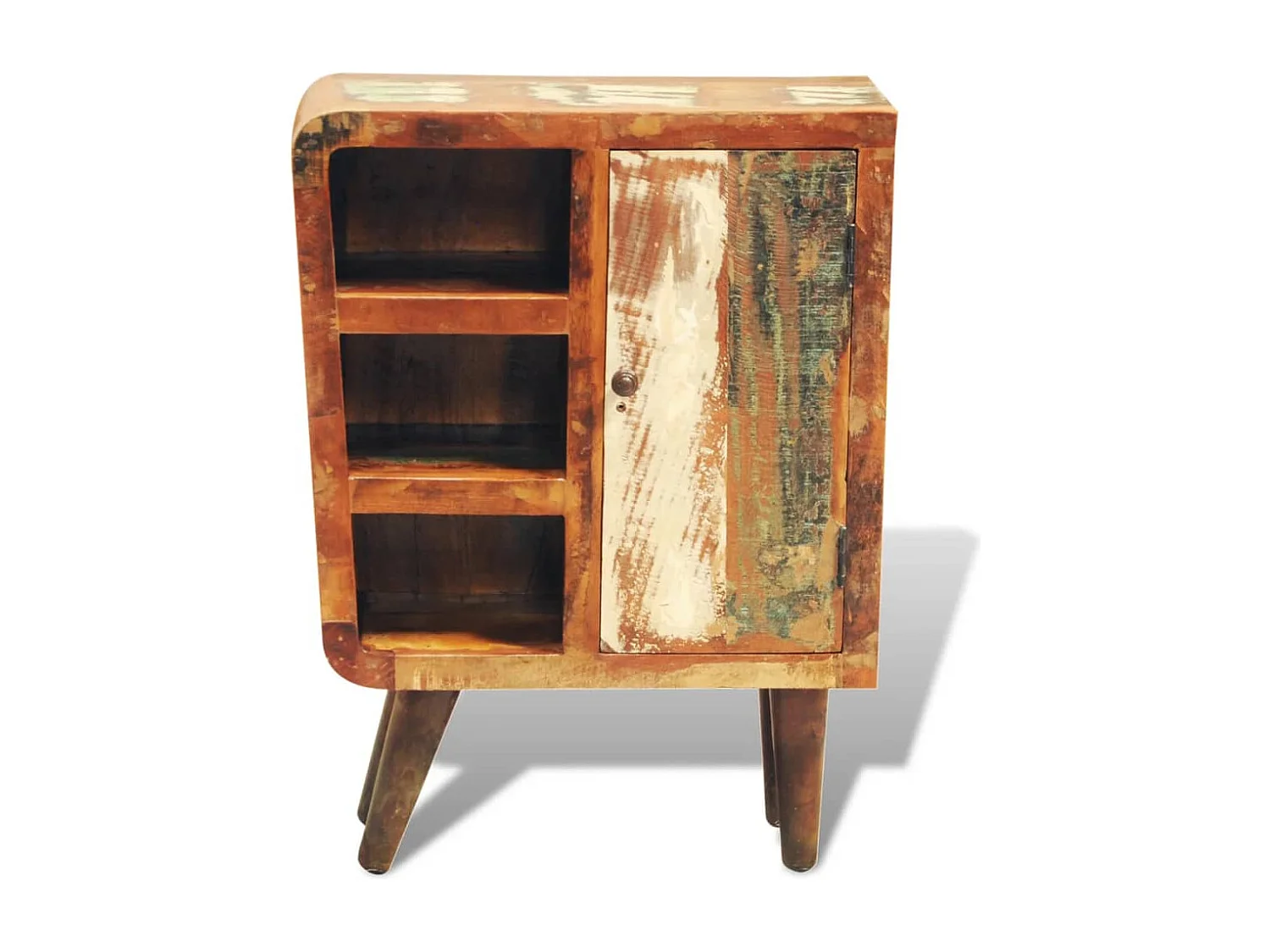 Armoire vintage avec 1 porte Bois massif de récupération