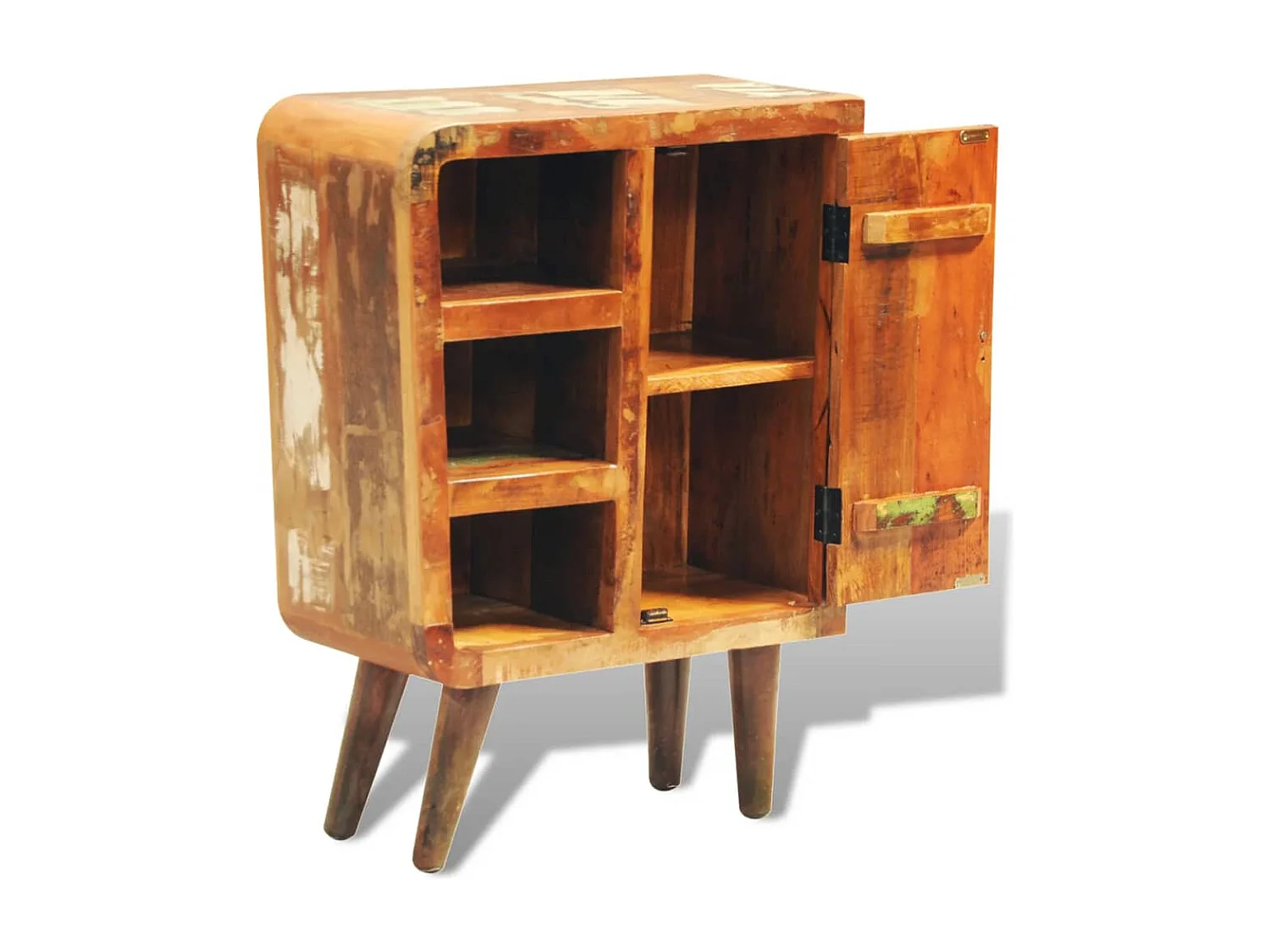 Armoire vintage avec 1 porte Bois massif de récupération