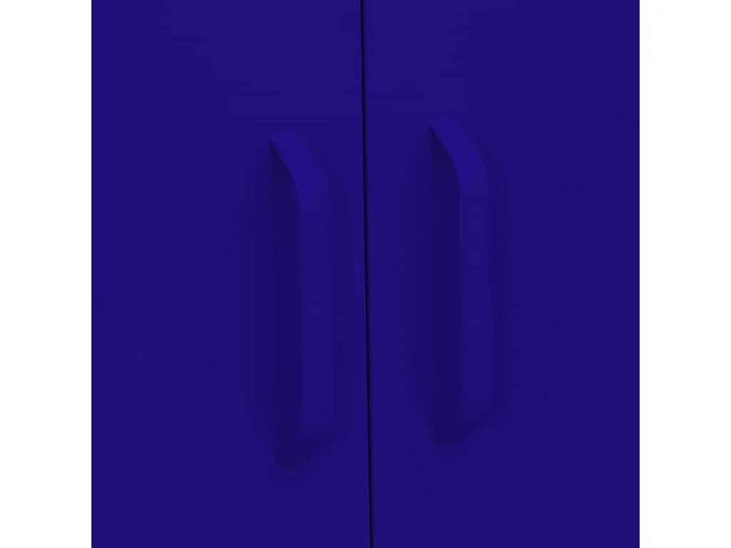 Lagerschrank Marineblau 80x35x101,5 cm Stahl