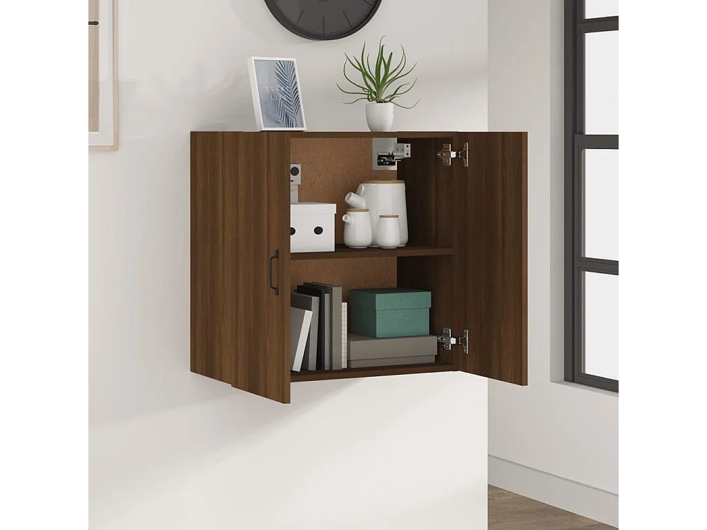 Armoire murale Chêne marron 60x31x60 cm Bois d'ingénierie