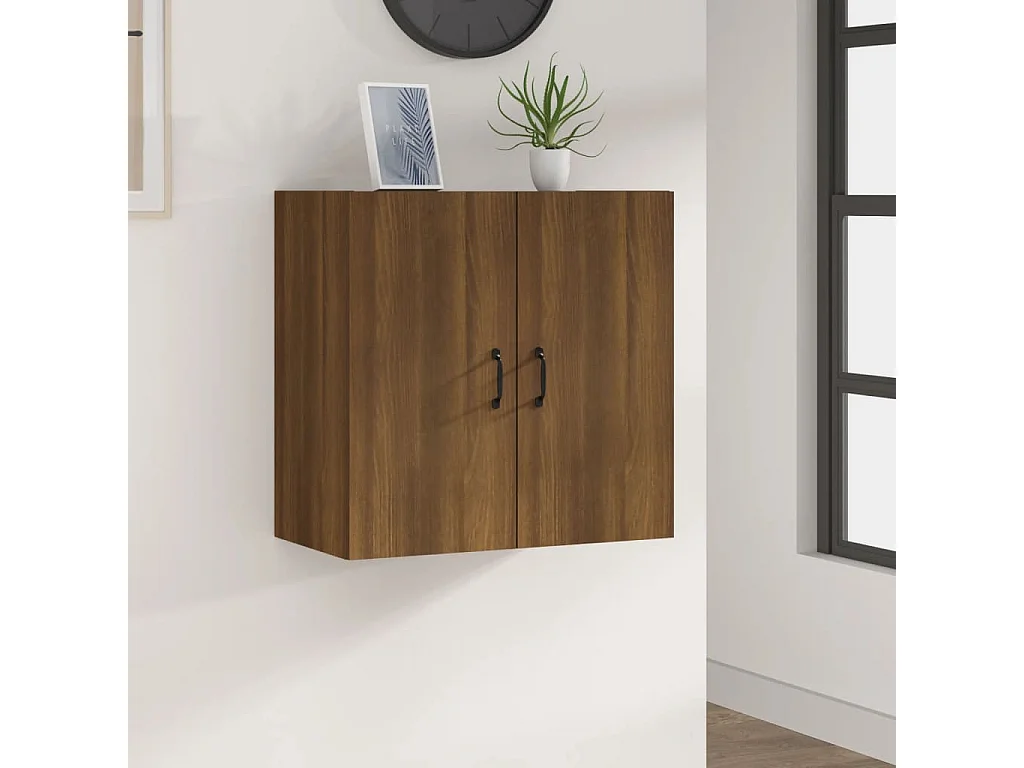 Armoire murale Chêne marron 60x31x60 cm Bois d'ingénierie