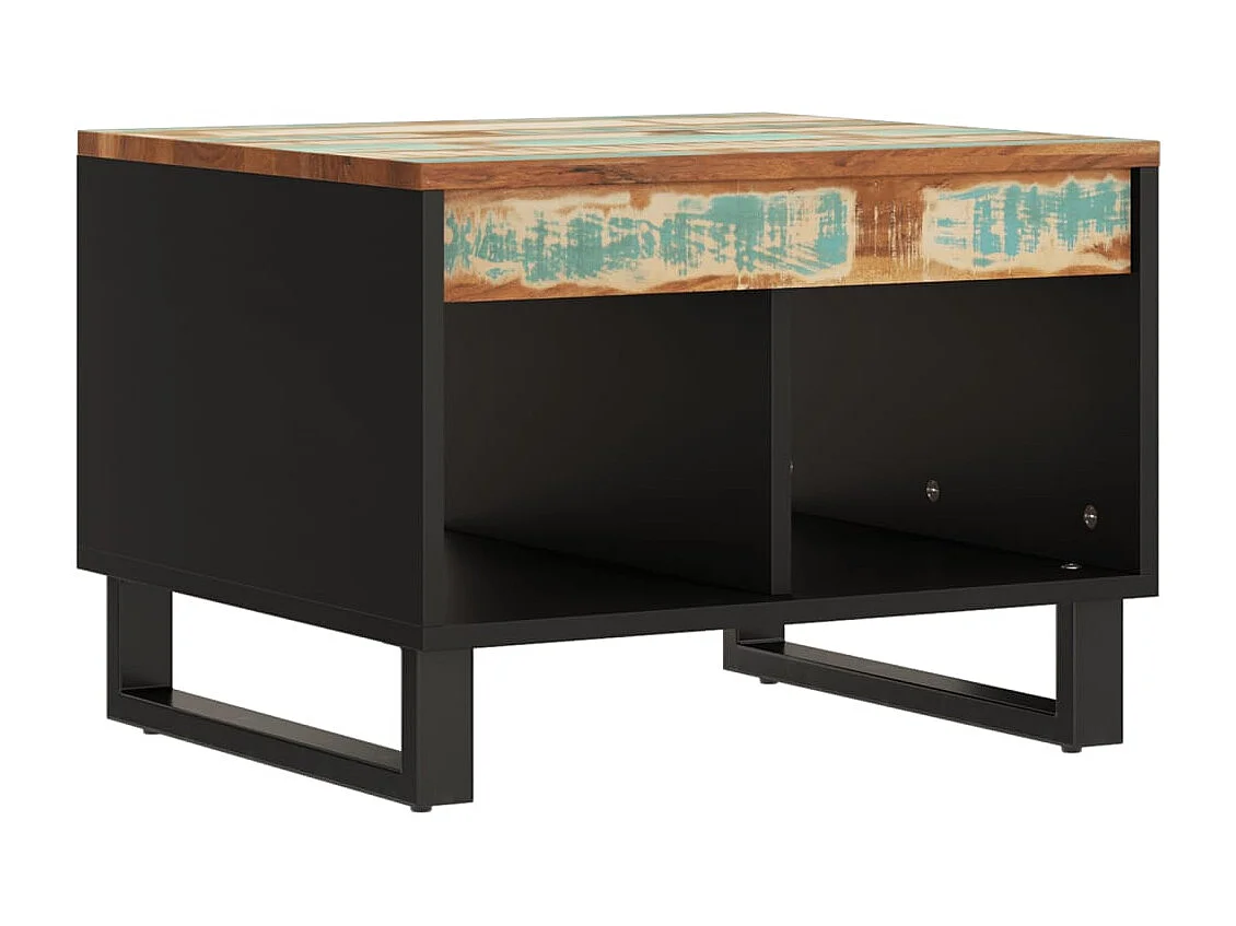 Salontafel 55x50x40 cm massief gerecycled hout