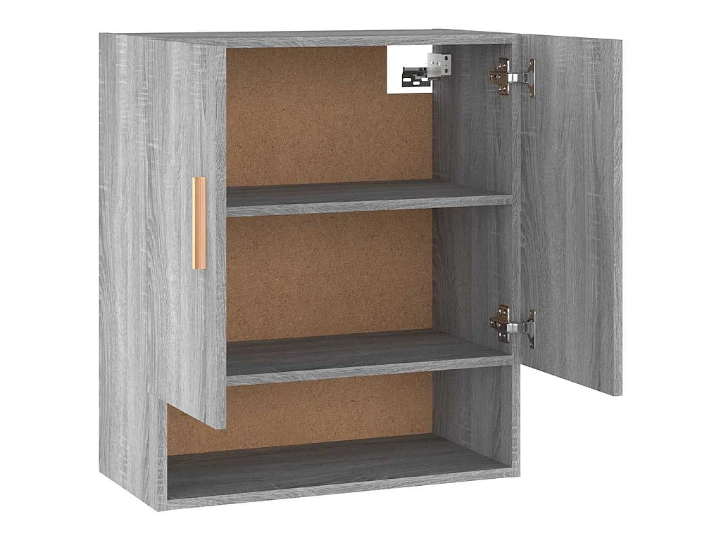 Armoire murale Sonoma gris 60x31x70 cm Bois d'ingénierie