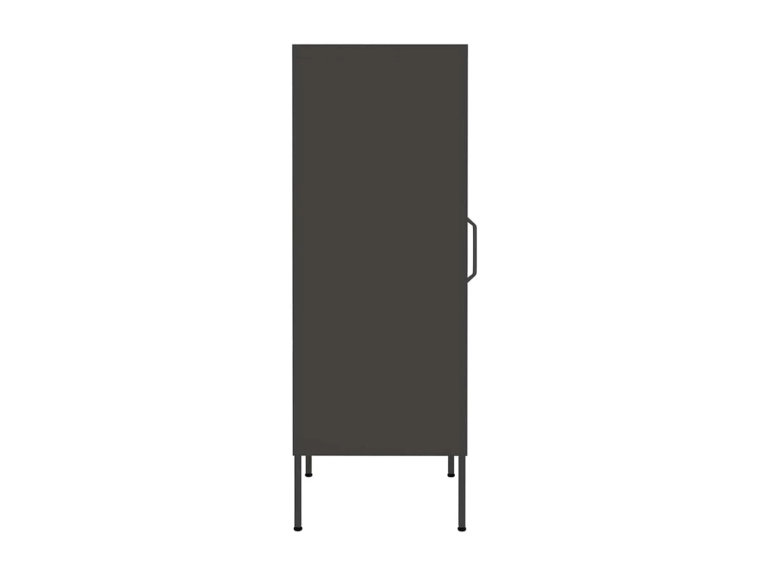 Armoire de rangement Anthracite 42,5x35x101,5 cm Acier