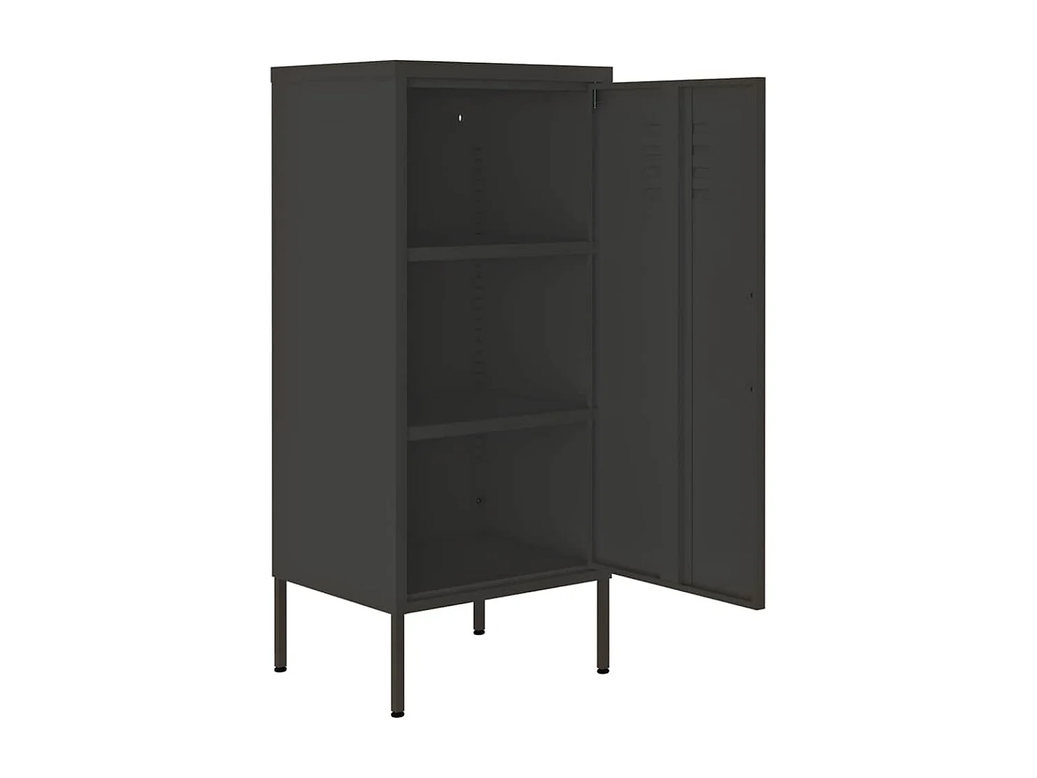 Armoire de rangement Anthracite 42,5x35x101,5 cm Acier