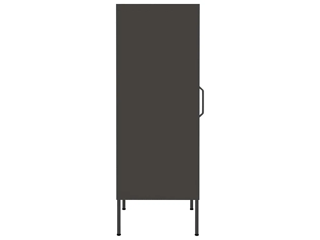 Armoire de rangement Anthracite 42,5x35x101,5 cm Acier