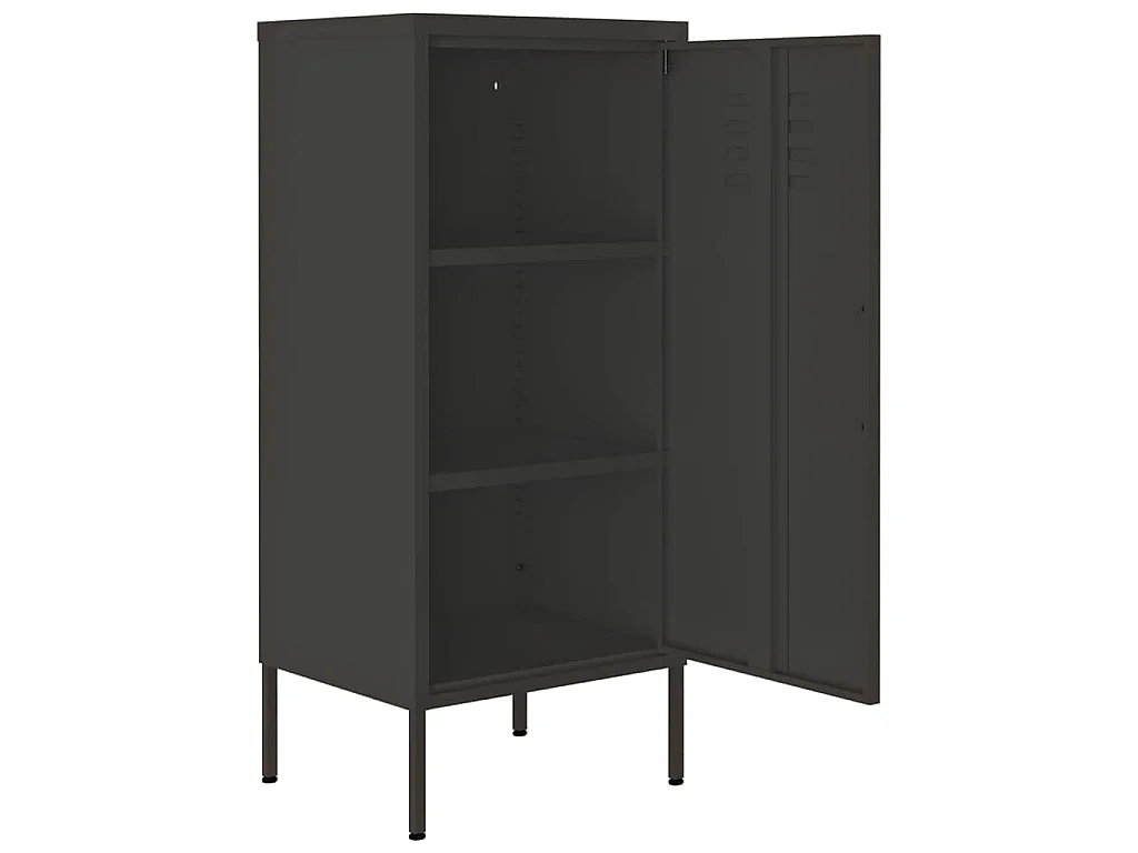 Armoire de rangement Anthracite 42,5x35x101,5 cm Acier