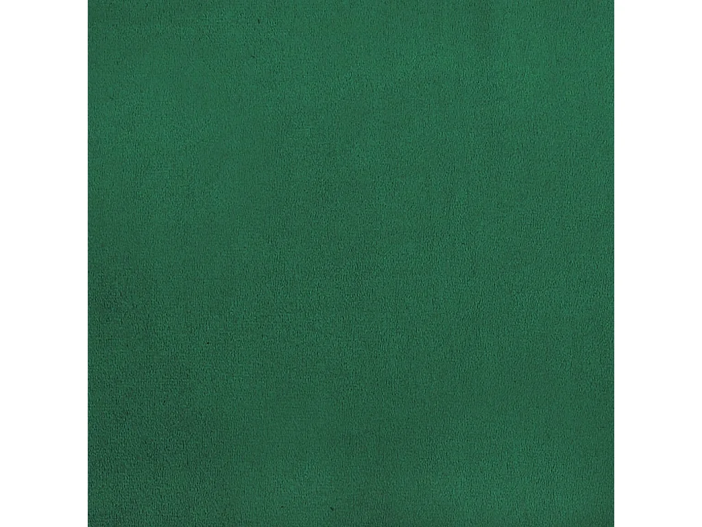 Chaises à manger lot de 4 Vert foncé Velours