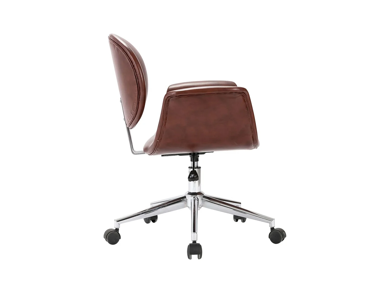 Drehbare Esszimmerstühle 4 Stk. Kunstleder Braun